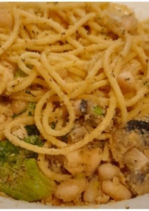 A picture of Aglio E Olio Con Fagioli.
