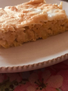Una foto de Postre de manzana