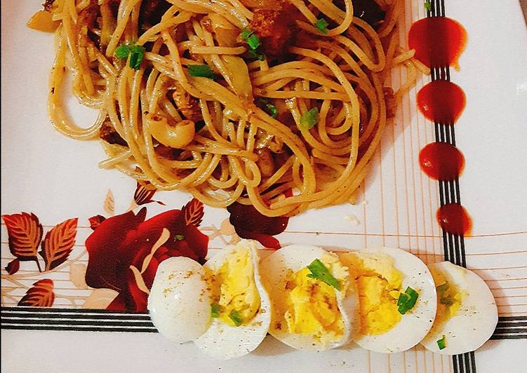 Spicy pasta recipe by saima sameer ali Spicy pasta recipe by saima sameer ali