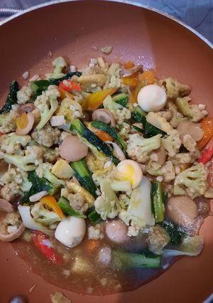 Foto resep Capcay telor puyuh