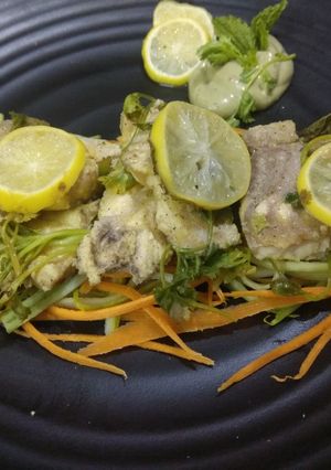 A picture of Steamed Fish.