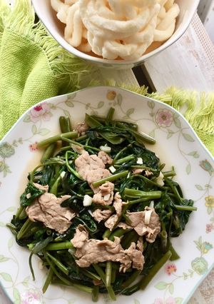 Foto resep Tumis Kangkung Daging