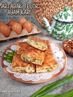 Foto resep Martabak Telor Ayam Kari