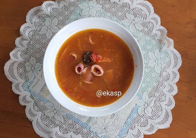 Resep Cumi Saos Padang Anti Gagal