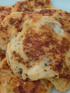 Una foto de Hamburguesas de patata y queso