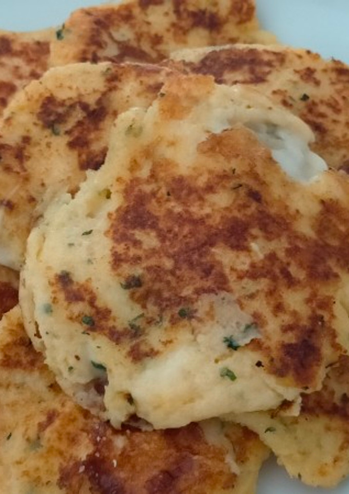 Una foto de Hamburguesas de patata y queso
