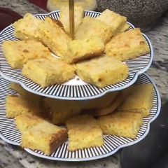A picture of Sweet corn yumy cake iftar special.