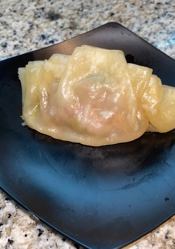 Una foto de Gyozas de carne
