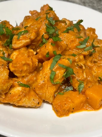 Easy Steps to Make Chicken and Butternut Squash Masala with Basmati Rice which So Delicious