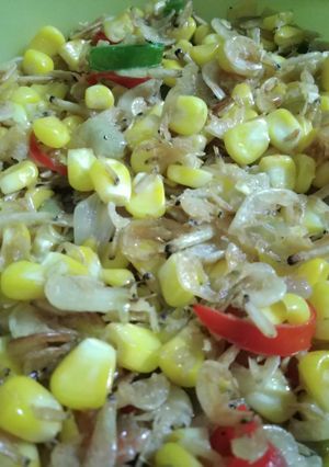 Foto resep Tumis jagung udang papay