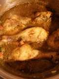 Estofado de pollo verde