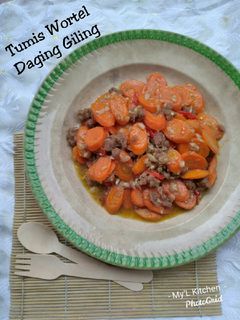 Foto resep Tumis Wortel Daging Giling