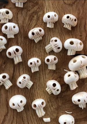 O poză a rețetei Cranii de Halloween 🎃💀.