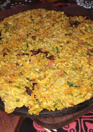 Una foto de Tortilla de verduras!