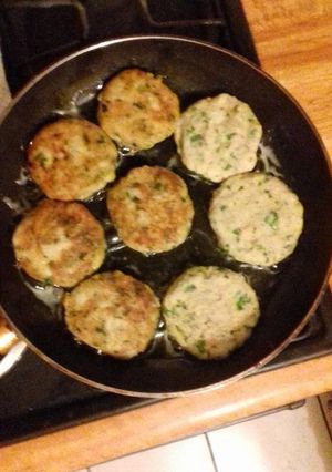 Una foto de Croquetas de papa y atún