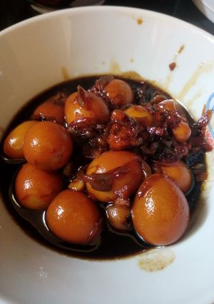 Foto resep Telur puyuh kecap