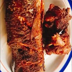 #Lagos #Christmas Grilled Crocaker fish A picture of #Lagos #Christmas Grilled Crocaker fish.