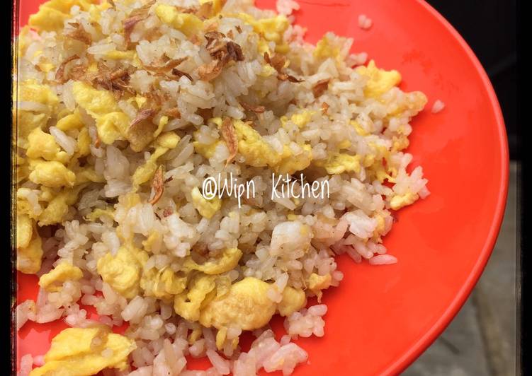 Egg Fried Rice (simple & enak)