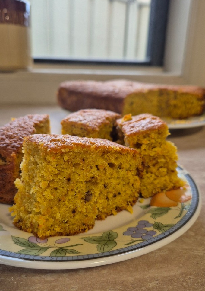 Una foto de Torta de zanahoria