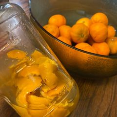A picture of ALL-NATURAL ORANGE VINEGAR FOR CLEANINGGreen cleaning.