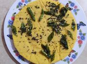 A picture of dhokla batter recipe