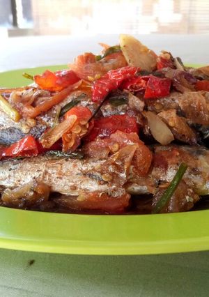 Foto resep Tumis pindang pedes