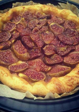Une photo de Tarte aux figues