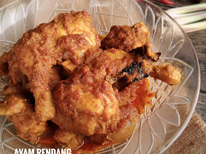 Resep Ayam Rendang Anti Gagal