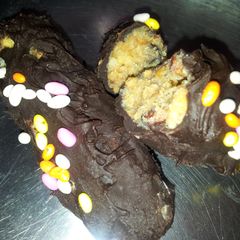 A picture of Crunchy Chocolate Fingers.
