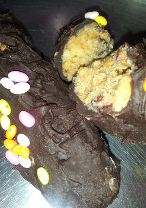 A picture of Crunchy Chocolate Fingers.