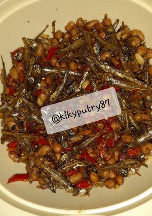 Foto resep Teri kacang tanah gampang