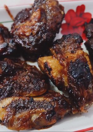 Foto resep Iga bakar madu simple