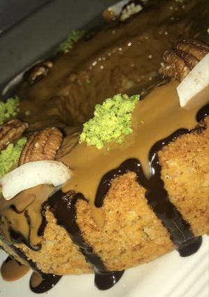 صورة لوصفة كيكه بدون بيض بالبرتقال