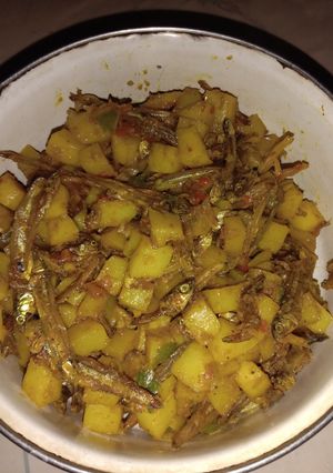 Foto resep Sambel goreng kentang teri