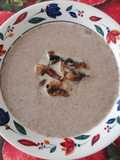 Sopa crema de champiñones 🍄