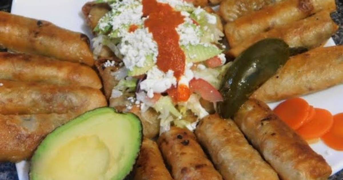 Cómo hacer Chimichangas de carne molida y queso