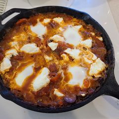 A picture of Eggs in Hell.