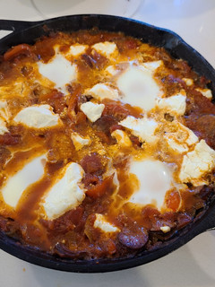 A picture of Eggs in Hell.
