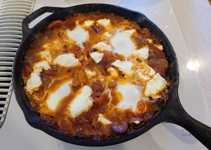 Recipe of Homemade Eggs in Hell