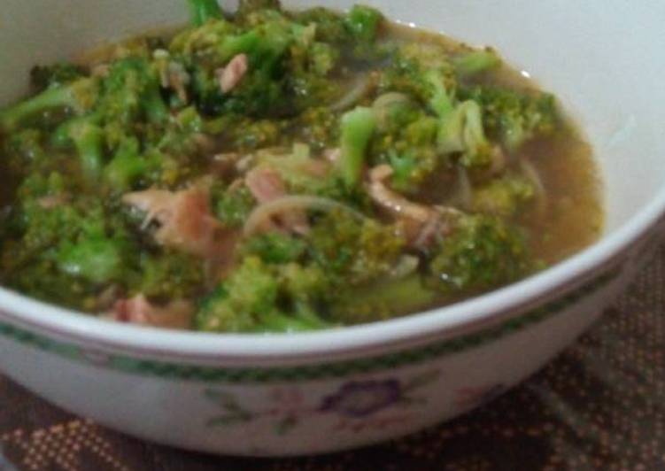 Bagaimana Menyiapkan Brokoli saus tiram, Menggugah Selera