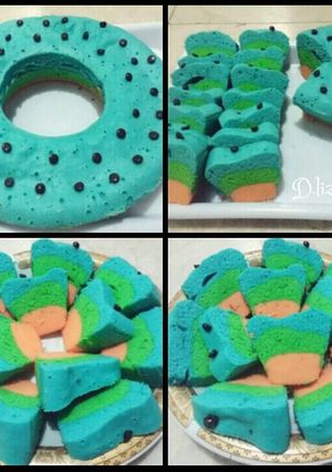 Foto resep Bolu pelangi