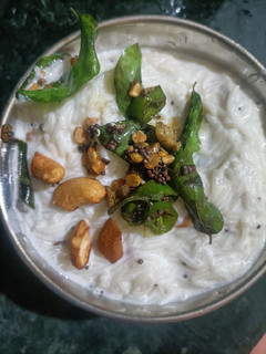 தயிர் சேமியா(tayir semiya recipe in tamil) செய்முறை முக்கிய புகைப்படம்