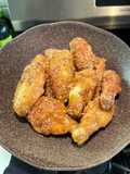Salted duck egg yolk wings
