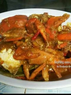 Foto resep Kepiting Saos pedas