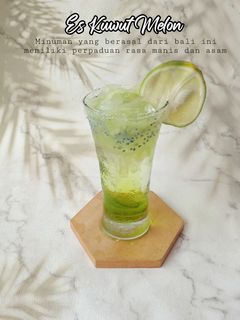 Foto resep Es Kuwut Melon