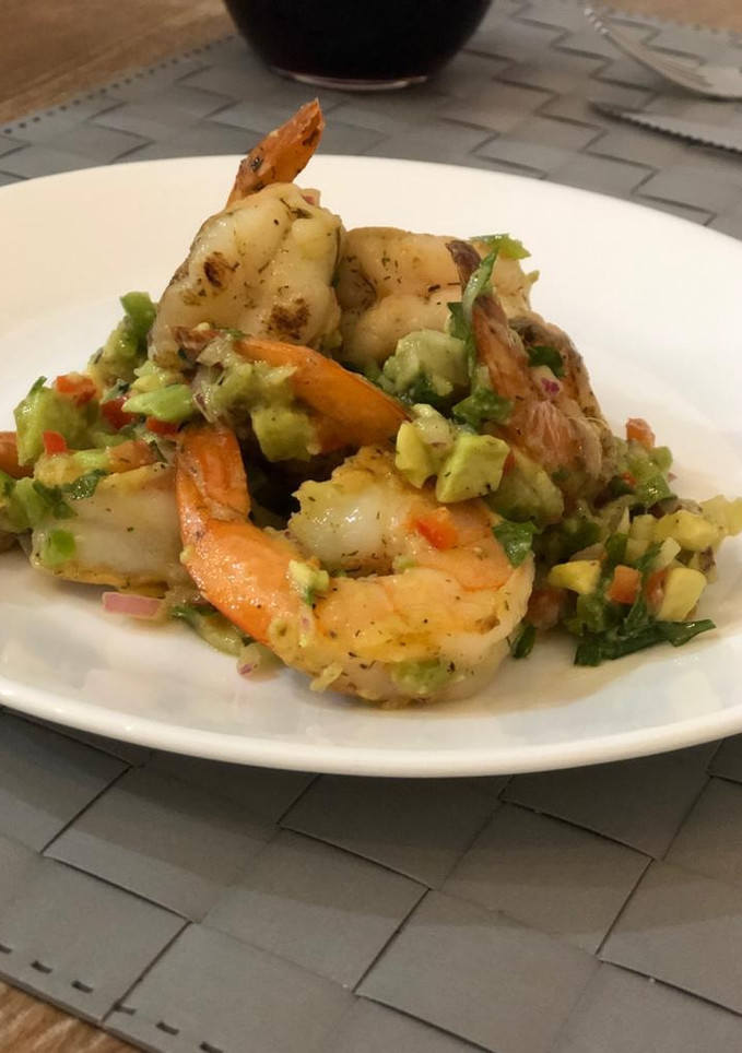Una foto de Ensaladilla de camarones