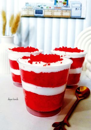 Foto resep Red Velvet in Cup