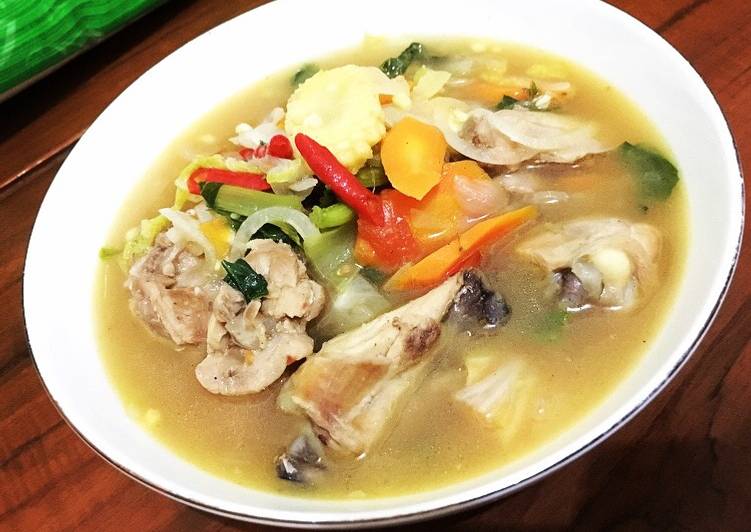 Cara mengolah Capcay ayam kuah, Lezat Sekali