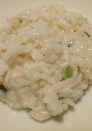 A picture of Courgette And Smoked Scamorza Risotto.