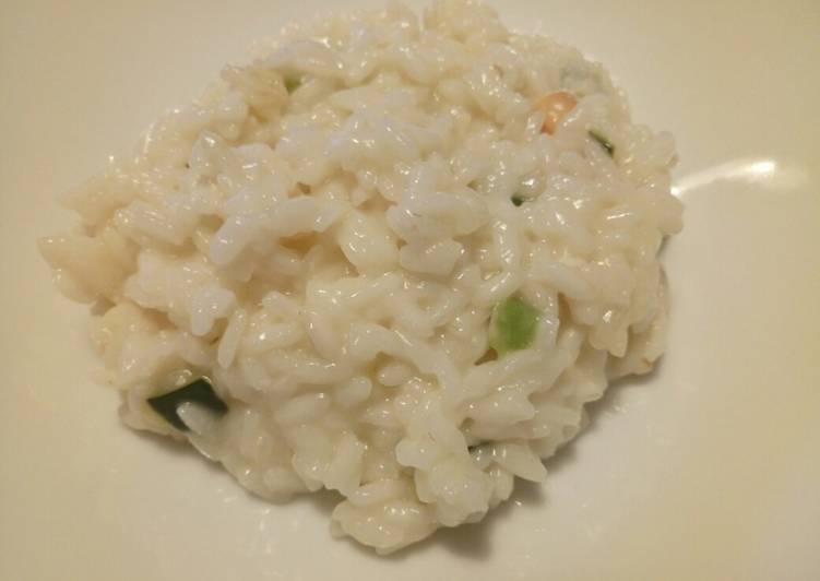 Courgette And Smoked Scamorza Risotto